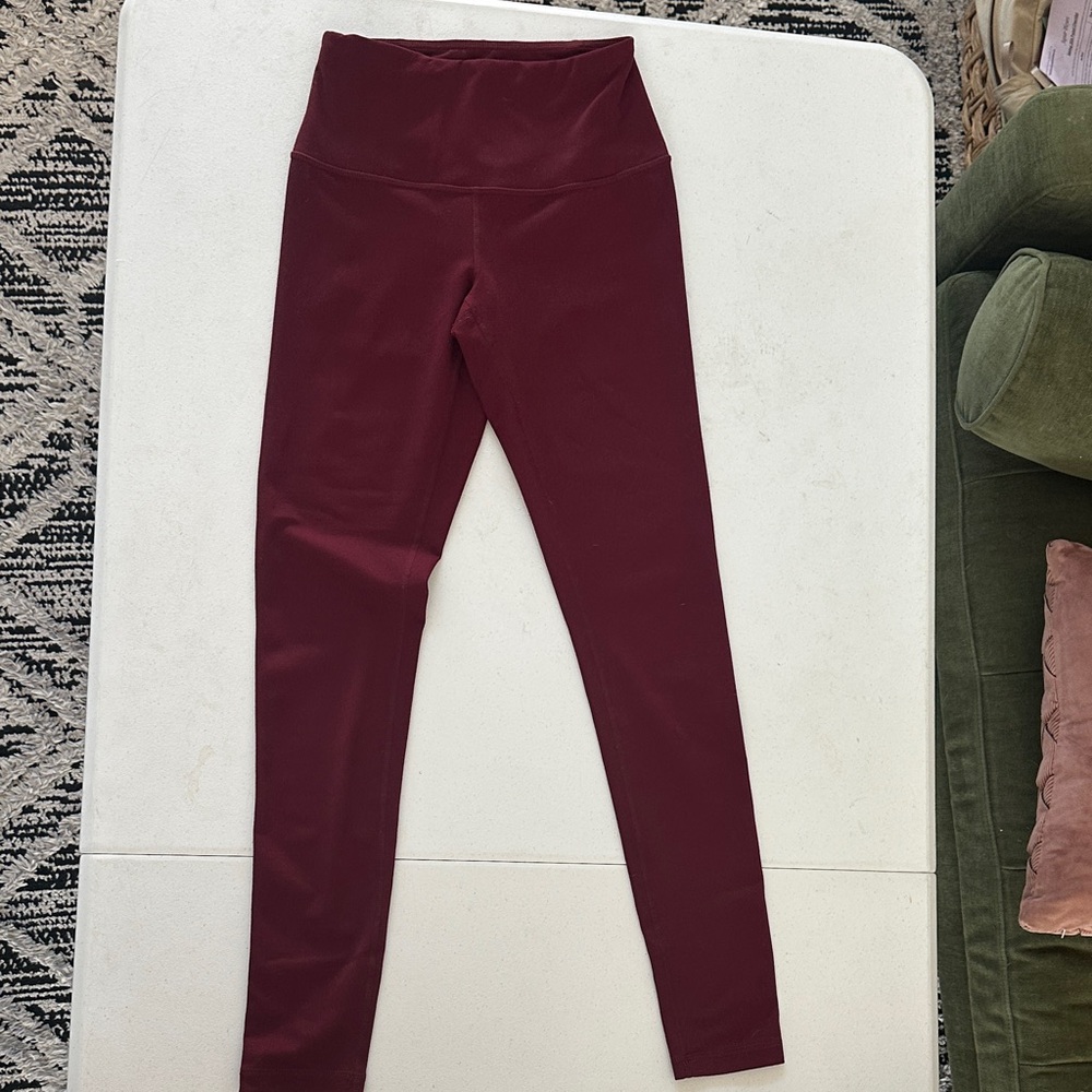 Zella Maroon Active Leggings